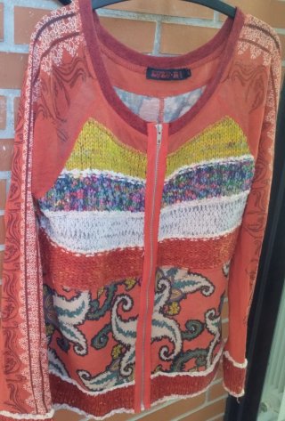 LULU-BI Camisa Multicolor Talla L