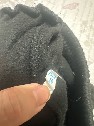 Chándal negro con logo