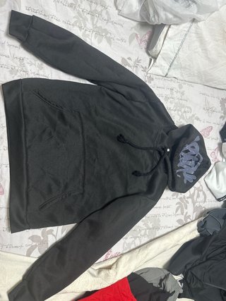 Chándal negro con logo