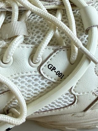 Sneakers donna Gaelle beige/bianche