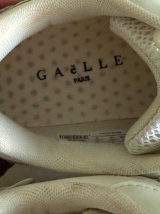 Sneakers donna Gaelle beige/bianche
