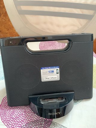 Altavoz Sony para iPod & iPhone
