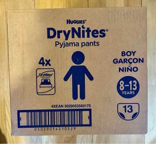 Pañales Huggies DryNites 8-13 Años