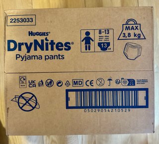 Pañales Huggies DryNites 8-13 Años