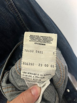 Chaqueta Levi's Denim Azul Talla S