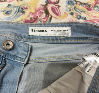 Shorts vaqueros Bershka azules