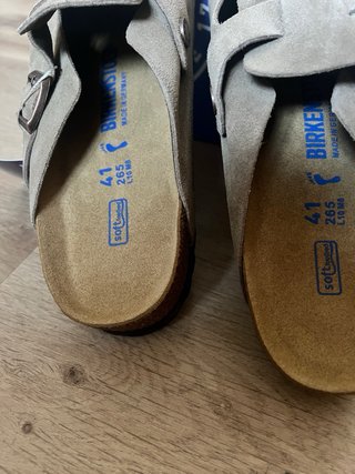 Birkenstock Boston Beige/Marrón