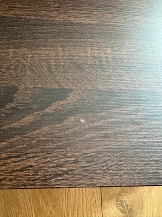 Mesa de centro diseño madera oscura
