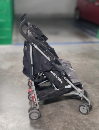 Silla de paseo doble Maclaren plegable