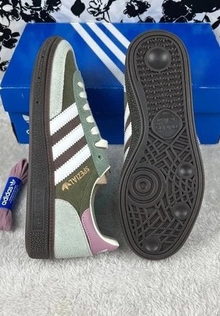 Adidas Handball Spezial Silver Green Magic Mauve