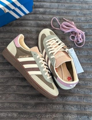 Adidas Handball Spezial Verde Plata Talla 39