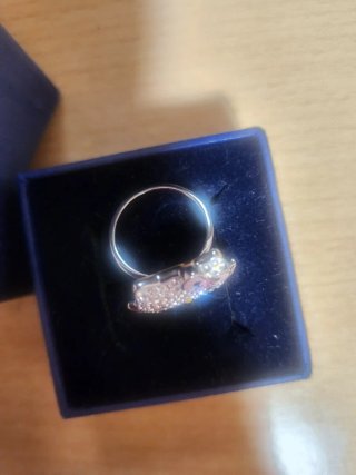 Anillo Swarovski Hello Kitty Talla 50