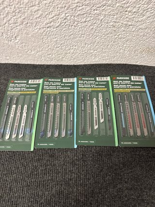 Pack de brocas y hojas Parkside