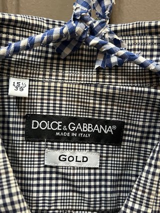 Camisa Dolce & Gabbana Gold
