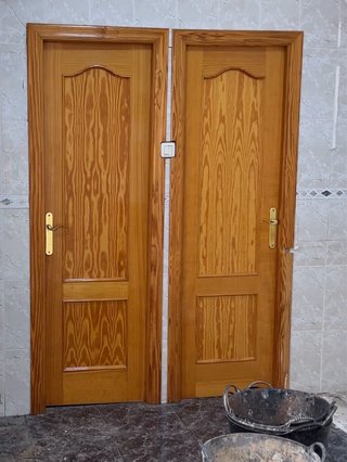 Puerta de madera