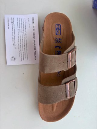 Birkenstock 42 Beige/Marrón Sandalias