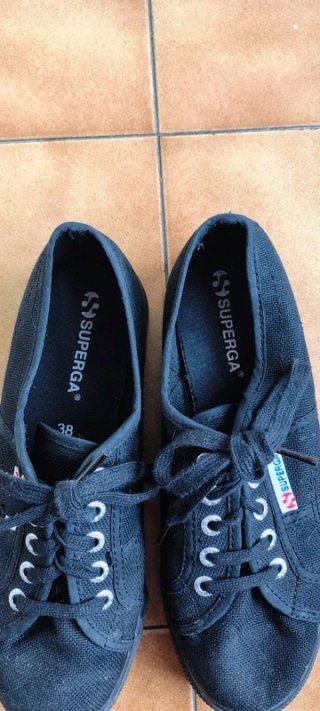 Superga Sneakers Nere Platform