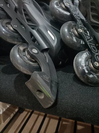Patines en línea bolsa transporte y protecciones