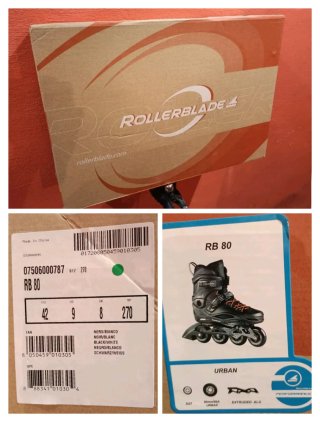 Patines en línea bolsa transporte y protecciones