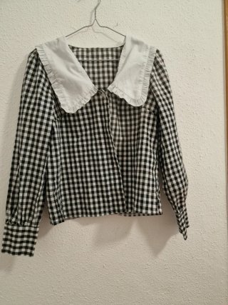 Blusa cuadros M