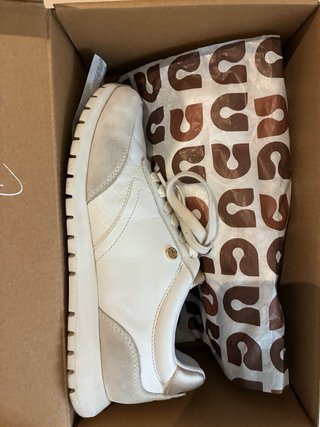 Zapatillas Geox Piel Blancas mujer