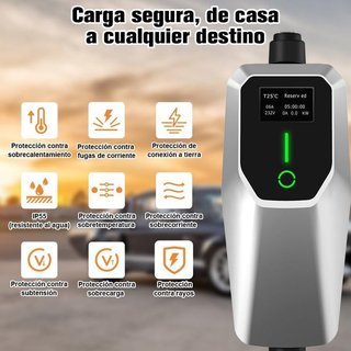 Cargador EV portátil Tipo 2 3,6KW NUEVO