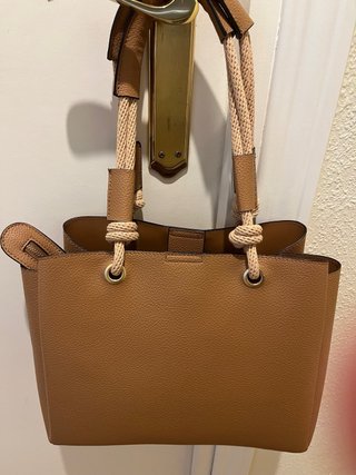 Bolso Parfois Marrón Piel Texturizada