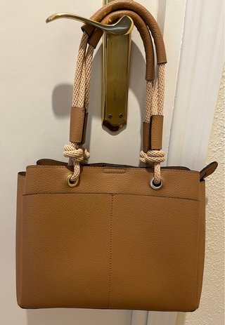 Bolso Parfois Marrón Piel Texturizada