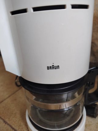 Cafetera Goteo Braun Blanca