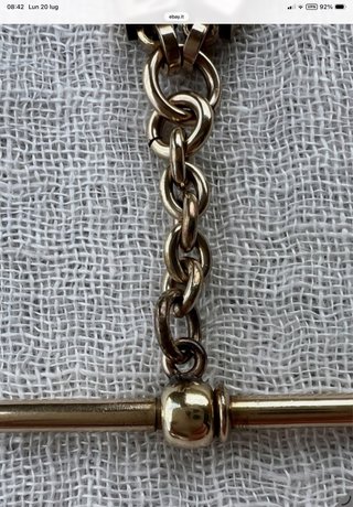 Catena orologio Simmons RFS Co. antica