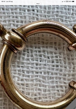 Catena orologio Simmons RFS Co. antica