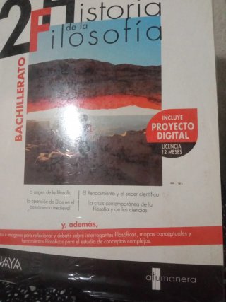 Libro historia de la filosofía
