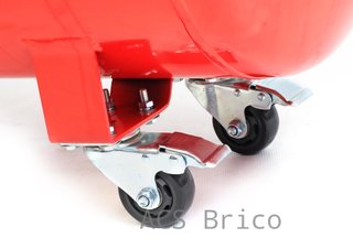 Compresor de Aire Silencioso 200L - 3,5 Hp - 2 Salidas - 09346 - Mader