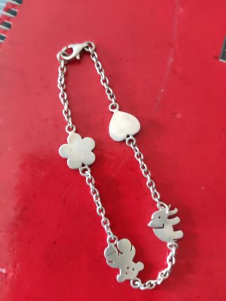 Pulsera Tous Corazón, Flor, Elefante y Oso