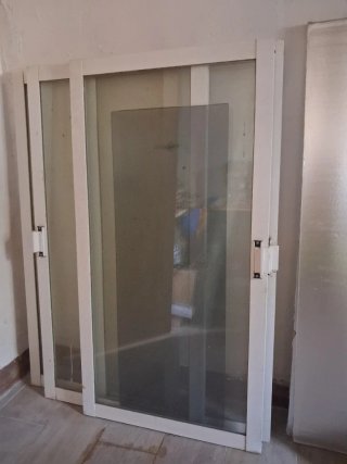 4 Hojas Ventana Aluminio Blanco