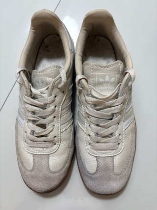 Adidas Samba Beige/Blanco Talla 36-37