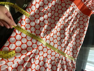 Traje Flamenca Naranja y Blanco