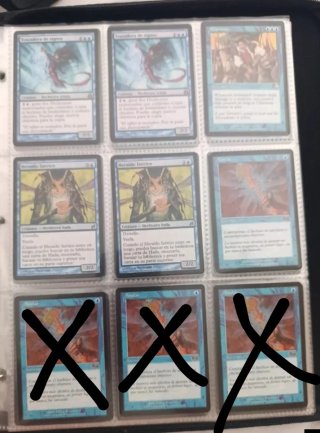 Cartas Magic: azules