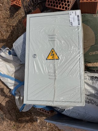Caja registro luz con candado Homologada