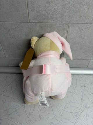 Set manta y oso peluche Duffi Baby rosa