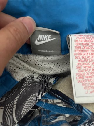 Bañador Nike Estampado Azul Talla M