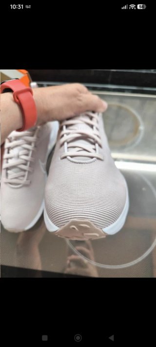 Zapatillas Nike Deportivas Rosa y Blancas