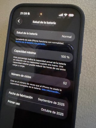 iPhone 17 Air Azul + bateria externa original appl