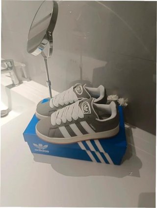 Adidas Campus 00s Gris Blanco EU41