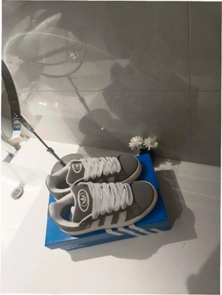 Adidas Campus 00s Gris Blanco EU41