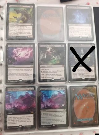 Cartas Magic: negras