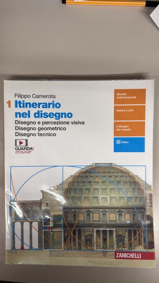 Itinerario nel disegno 1. libro arte superiori