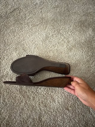 Sandalias Zara Piel Marrón