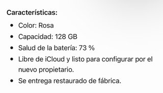 iPhone 13 128GB Rosa