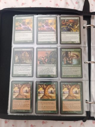 Colección Cartas Magic verdes